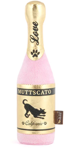 Peluche champagne - Saint-Valentin