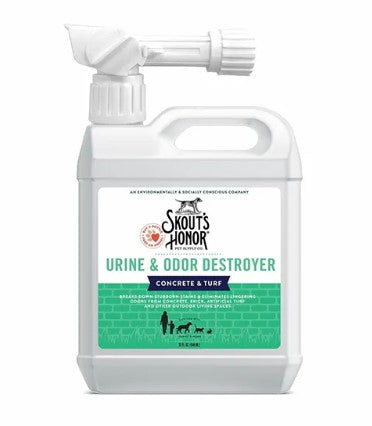 Spray éliminateur d'urine pour béton et gazon artificiel