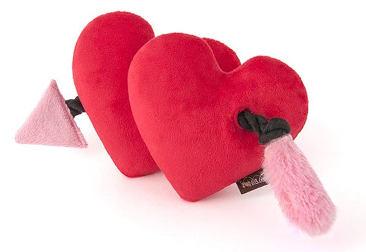 Peluche coeurs - Saint-Valentin