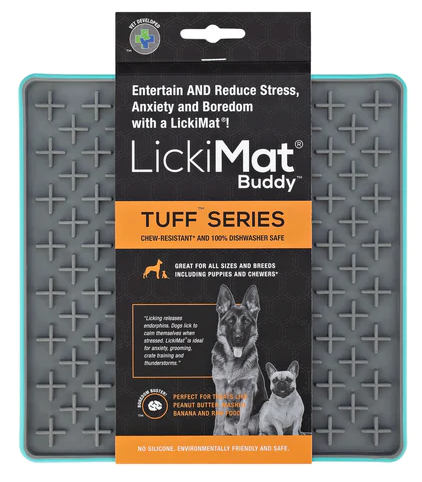 Tapis d'alimentation interactif et résistant LickiMat® Tuff™ Buddy™