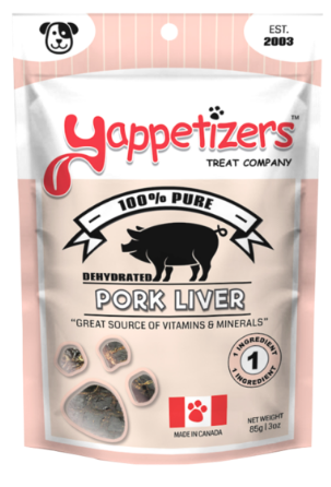 Gâteries foie de porc Yappetizers