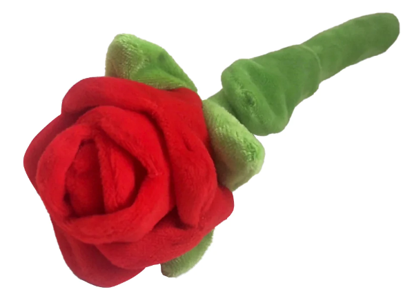 Peluche interactive Rose - Saint-Valentin