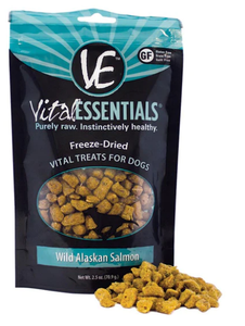 Gâteries lyophilisées bouchées de saumon Vital essentials