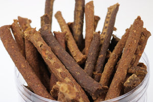 Bâtonnets dentaires patate douce et canneberge VRAC - Bobz & Pikibi