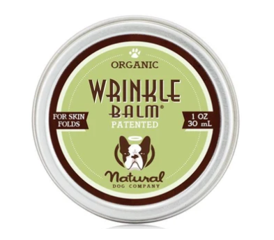 Baume pour les plis du visage Wrinkle Balm® Natural Dog Company (plusieurs grandeurs)